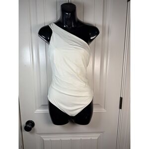 Summersalt Sidestroke White Sand One Piece - 8